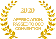 2020 Appreciation: Passed to QCC Convention